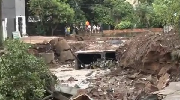 Municipalidad emite comunicado sobre desaparición de niño tras ser arrastrado por raudal - San Lorenzo Hoy