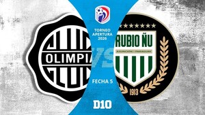 Olimpia vs. Rubio Ñu: Paso a paso