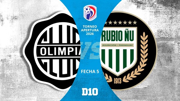 Olimpia vs. Rubio Ñu: Paso a paso