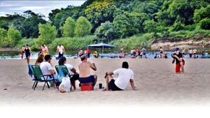 Playas más amplias y hermosas del Departamento esperan a turistas en Paso Horqueta - Concepción al Día