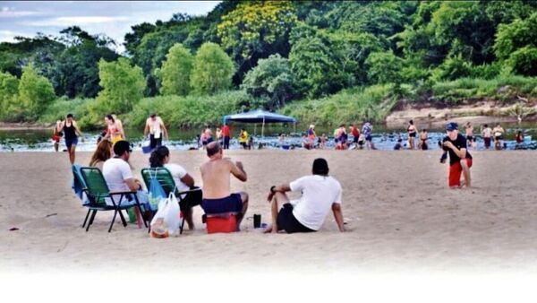Playas más amplias y hermosas del Departamento esperan a turistas en Paso Horqueta - Concepción al Día