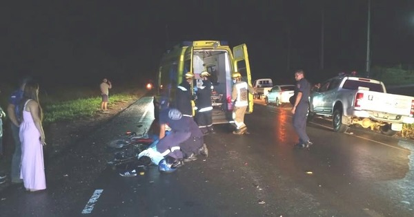 Concepción: motociclista pierde la vida en percance rutero