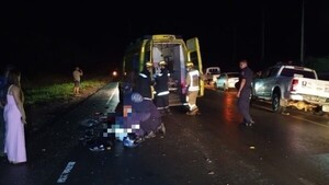 Motociclista muere tras ser embestido y abandonado sobre la PY22 en Concepción