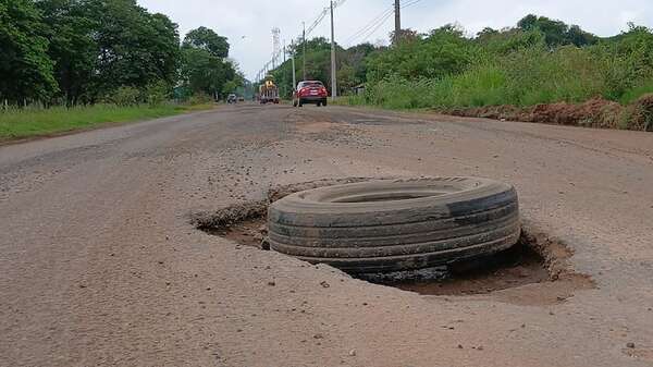Villeta: Avda. Guarnipitán, en pésimas condiciones - Nacionales - ABC Color