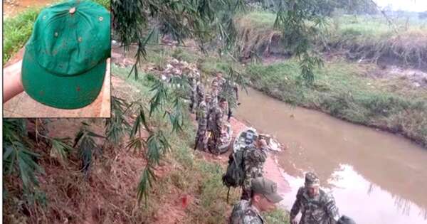 La Nación / Hallaron una prenda del menor que fue arrastrado por el raudal