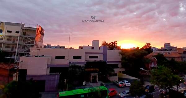 La Nación / Meteorología pronostica una semana con mucho calor y máxima de hasta 40 ℃