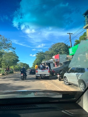 Adolescentes demorados por disturbios durante juego de carnaval en Itacurubí - Concepción al Día