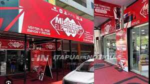 HOMBRES ATRACAN LOCAL DE ELECTRÓNICA EN EL CIRCUITO