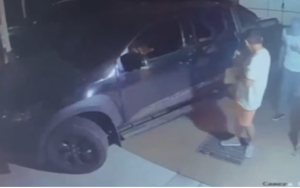 Militar sospechoso conocía a Félix Kanazawa: video los muestra llegar a la casa