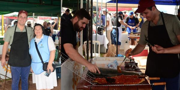 PEREIRA ACOMPAÑÓ JORNADA SOLIDARIA DEL ROTARY EN ENCARNACIÓN