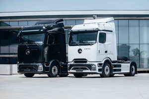 Mercedes-Benz Trucks entrega en Chile las primeras unidades del camión eléctrico eActros 600 - Amigo Camionero