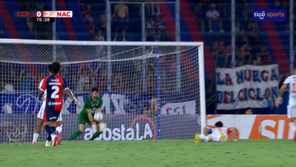 ¿Pudo hacer algo más Alexis Martín Arias? El gol que sentenció el triunfo de Nacional sobre Cerro Porteño