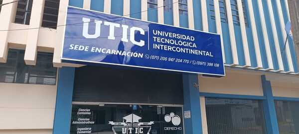 UTIC Sede Encarnación abre inscripciones para el ciclo lectivo 2026