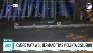 Hombre es detenido tras matar a su hermano durante discusión en Fernando de la Mora