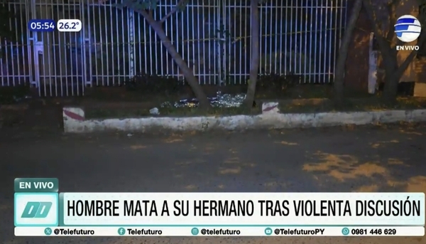 Hombre es detenido tras matar a su hermano durante discusión en Fernando de la Mora