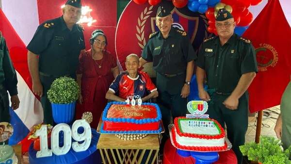 ¡Mbarete! 109 años cumplió un excombatiente de la Guerra del Chaco