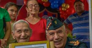La Nación / Héroe viviente de la Guerra del Chaco celebra sus 109 años con una serenata
