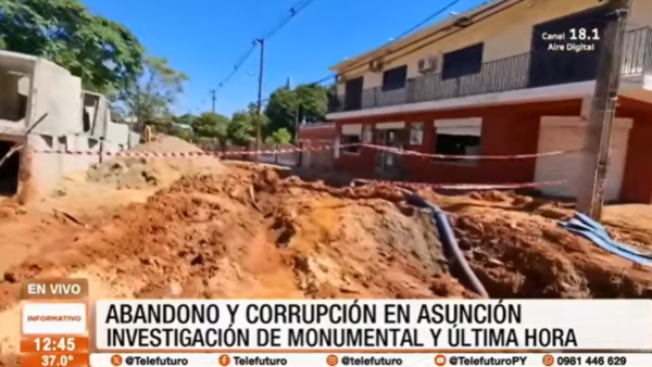 Abandono y corrupción en Asunción