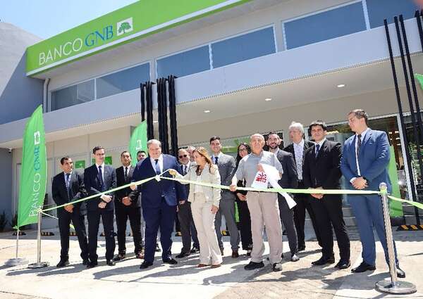 Banco GNB inauguró una nueva sucursal en avenida Acceso Sur - Empresariales - ABC Color