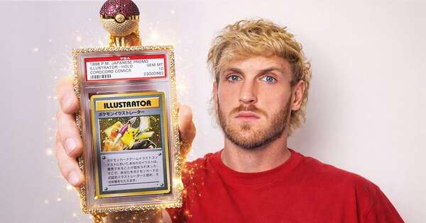 La Nación / Logan Paul vende carta ultrarrara de Pokémon por un récord de USD 16 millones