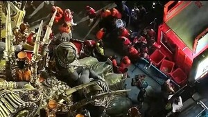 Carroza perdió el control, aplastó a tres personas y dejó un herido grave