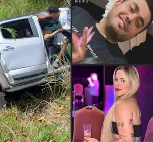 Fallece segunda víctima de vuelco de camioneta con chapa paraguaya en Brasil