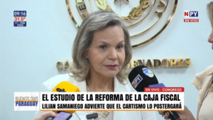 Estudio de la reforma de la Caja Fiscal: Lilian Samaniego advierte que el cartismo lo postergará