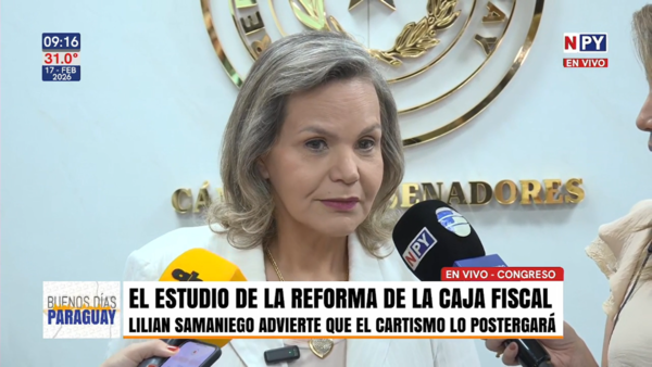 Estudio de la reforma de la Caja Fiscal: Lilian Samaniego advierte que el cartismo lo postergará