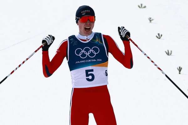Noruego Oftebro consolida su dominio y suma su segundo oro olímpico en Milano-Cortina 2026 - Polideportivo - ABC Color