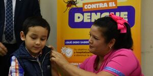 MÁS DE 1.000 NIÑAS Y NIÑOS YA RECIBIERON LA PRIMERA DOSIS CONTRA EL DENGUE