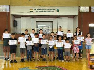 Clausura de las clases de ajedrez en Cambyretá