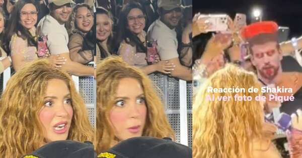 La Nación / Viral: Piqué “diabólico” dejó atónita a Shakira en pleno concierto