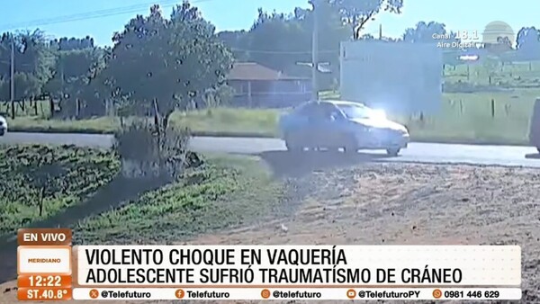 Grave accidente en Vaquería: adolescente de 13 años lucha por su vida