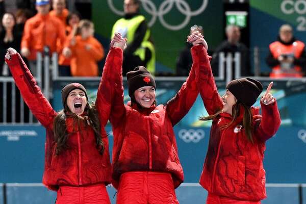 Canadá, campeona olímpica en persecución por equipos femenina  - Polideportivo - ABC Color