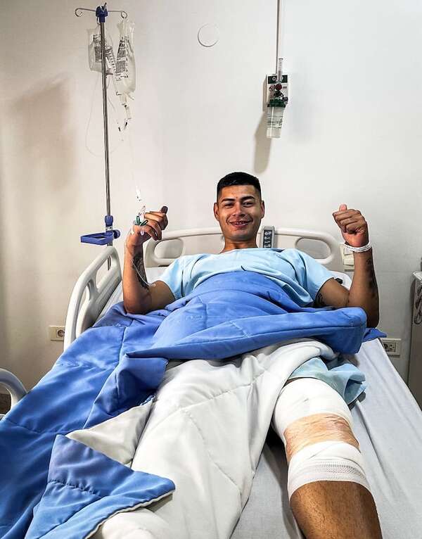 Aldo Pérez, con operación exitosa, inicia la recuperación - Guaraní - ABC Color