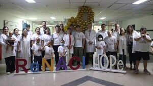 En el 2025, diagnosticaron tumores malignos a 100 niños en el Acosta Ñu