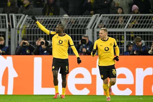 Guirassy dicta sentencia en el Signal Iduna Park y acerca al Dortmund a octavos - Fútbol Internacional - ABC Color