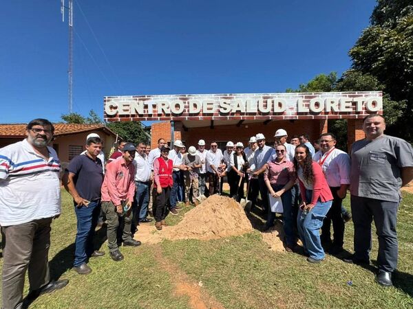 Palada inicial para mejorar el Centro de Salud de Loreto - Concepción al Día
