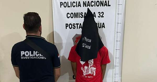 La Nación / Detienen al presunto delincuente que arrastró y golpeó a una joven en un asalto en Capiatá