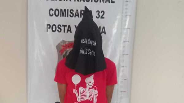 Detuvieron a delincuente que golpeó brutalmente a una joven en intento de asalto