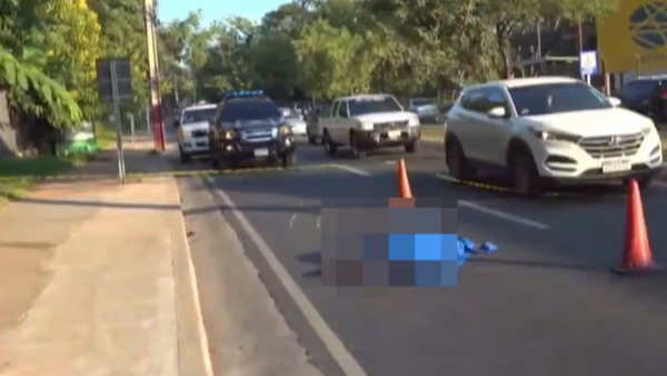 Peatón murió atropellado por una moto en San Lorenzo