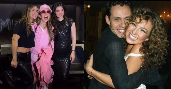 La Nación / “La ex y la actual”: el encuentro de Nadia y Thalía que salpica a Marc Anthony