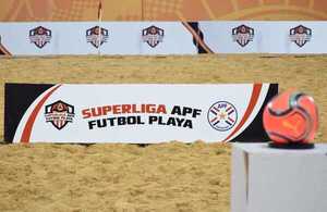 Todo listo para el inicio de la Superliga APF Fútbol Playa 2026