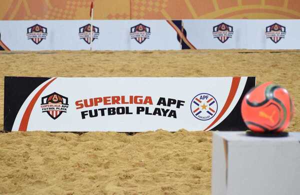 Todo listo para el inicio de la Superliga APF Fútbol Playa 2026