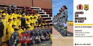 BOMBEROS DE LA K102 ABREN INSCRIPCIONES PARA BRIGADISTAS JUVENILES