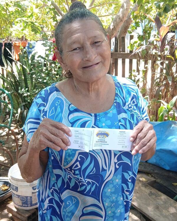 Solidaridad en Redención: organizan rifa para devolver agua a una anciana de 69 años - Concepción al Día