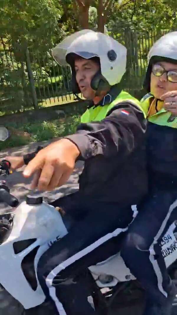 PMT de Asunción investigará supuesto pedido de coima a motociclista - Policiales - ABC Color