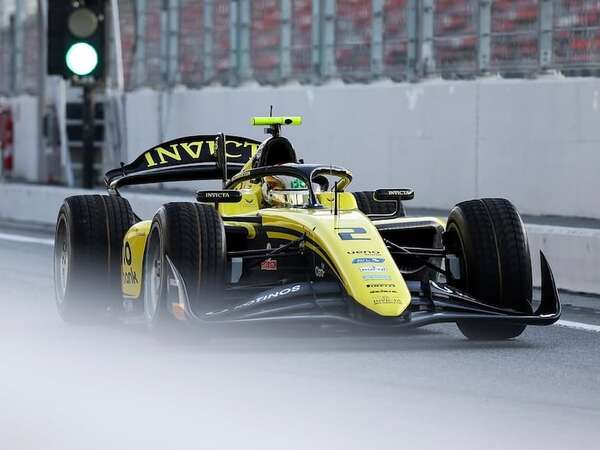 Joshua Duerksen marcó el mejor tiempo del test vespertino de F2 - ABC Motor - ABC Color