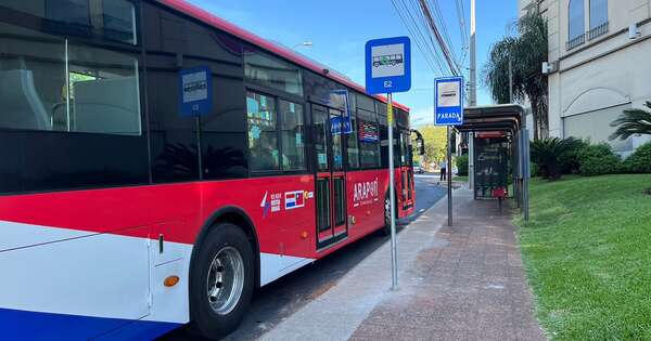 La Nación / Línea E2 de buses eléctricos comenzó a circular en la avenida Mariscal López