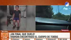 ¡Triste final! Hallan cuerpo que pertenecería a Tobías